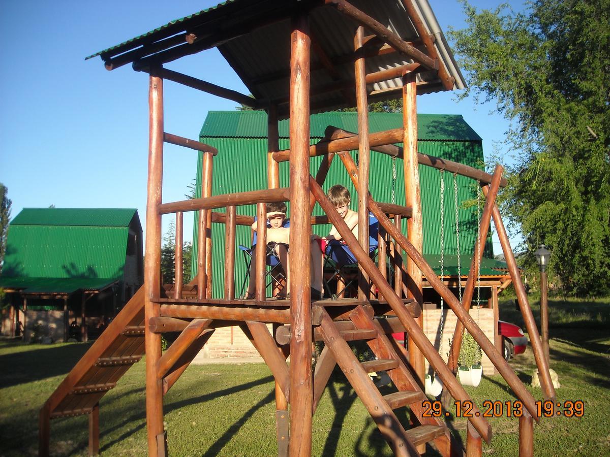 Cabanas Ecos Del Rio Los Reartes Exterior photo